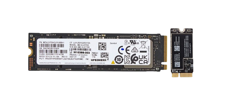 Combo ssd with macOS and Wifi/bluetooth
